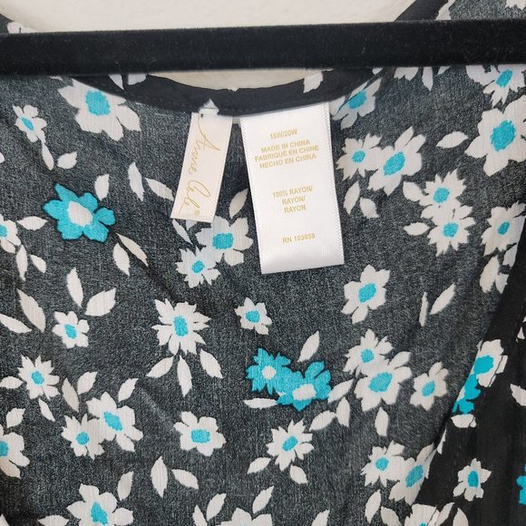 Anne Cole Beautiful Bunches Tunic Swim Cover Up - Picture 2 of 4